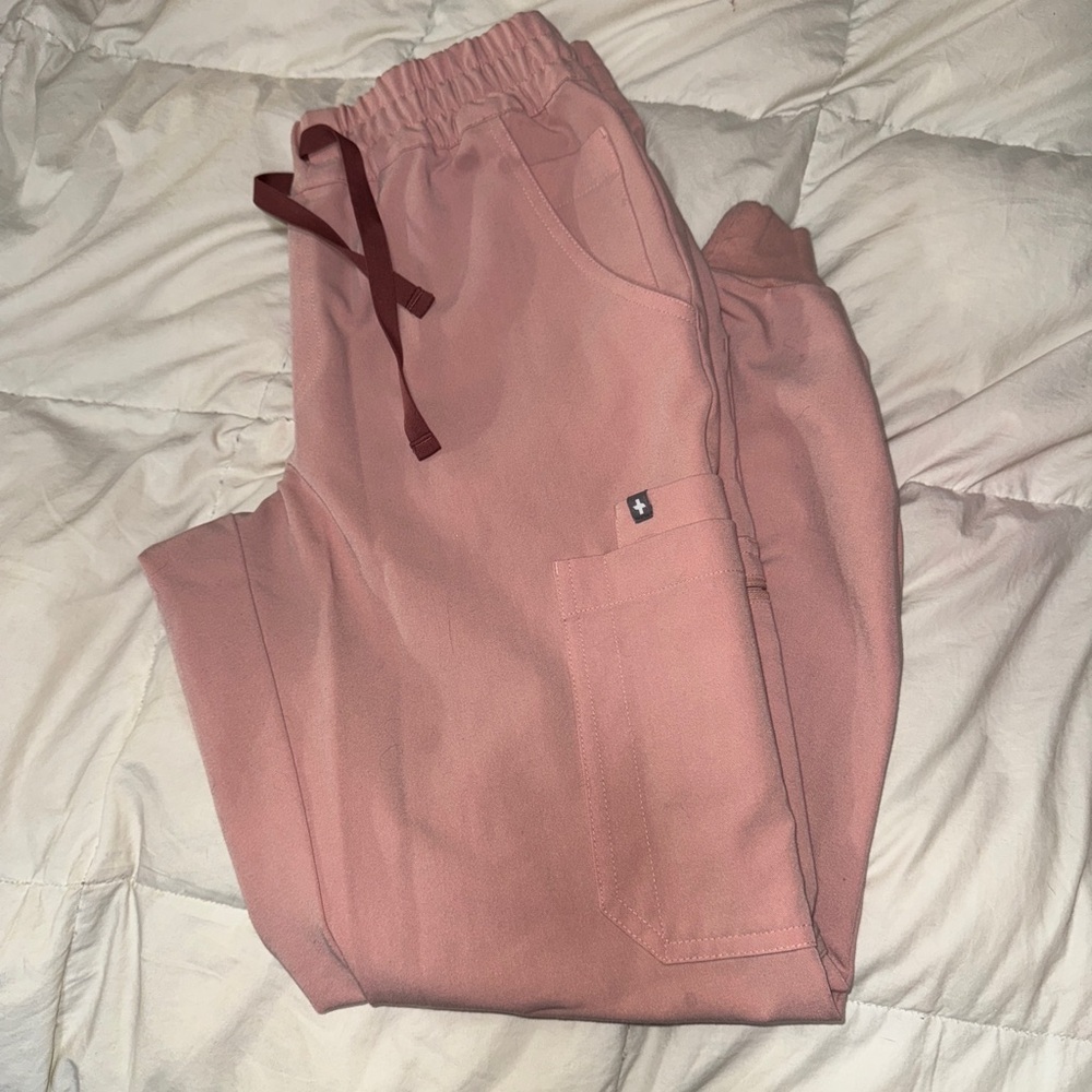 Figs Pink Sand Uman Joggers